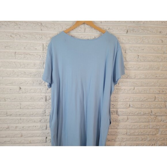 Fourth of July Patriotic Blair Women Dress 3XL Plus Butterfly BLU229E - Picture 8 of 12